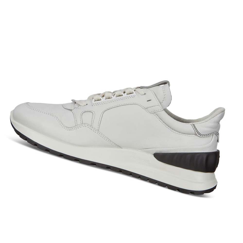 Men's Ecco Astir Sneakers White | Canada 594JPQ